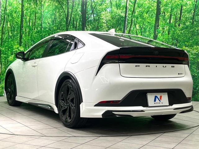 プリウス Ｘ　モデリスタエアロ　モデリスタ１９インチアルミホイール　純正８インチＤＡ　バックカメラ　ＢＳＭ　クリアランスソナー　衝突軽減　レーダークルーズ　ＡＣ１００Ｖ　ＥＴＣ２．０　ドラレコ　スマートキー（23枚目）