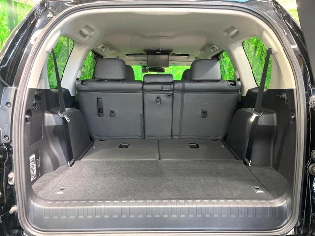 ランドクルーザープラド TX ディーゼル サンルーフ BIG-X9型ナビ 7人乗 後席モニター 後期 バックカメラ シートカバー 衝突軽減 ドラレコ ETC スマートキー LEDヘッド ビルトインETC クルコン(11枚目)