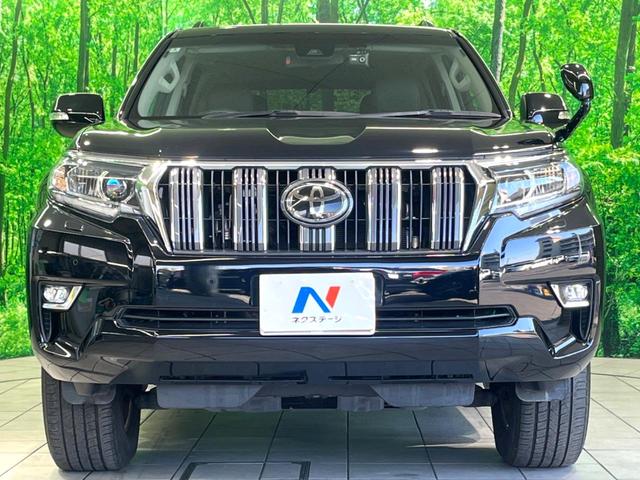 ランドクルーザープラド TX ディーゼル サンルーフ BIG-X9型ナビ 7人乗 後席モニター 後期 バックカメラ シートカバー 衝突軽減 ドラレコ ETC スマートキー LEDヘッド ビルトインETC クルコン(15枚目)