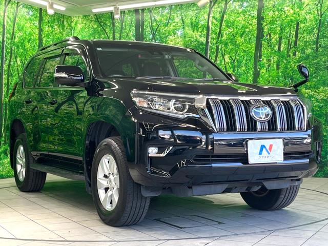 ランドクルーザープラド TX ディーゼル サンルーフ BIG-X9型ナビ 7人乗 後席モニター 後期 バックカメラ シートカバー 衝突軽減 ドラレコ ETC スマートキー LEDヘッド ビルトインETC クルコン(17枚目)