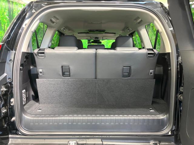 ランドクルーザープラド TX ディーゼル サンルーフ BIG-X9型ナビ 7人乗 後席モニター 後期 バックカメラ シートカバー 衝突軽減 ドラレコ ETC スマートキー LEDヘッド ビルトインETC クルコン(29枚目)