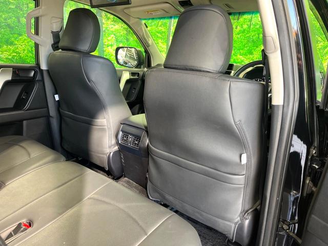 ランドクルーザープラド TX ディーゼル サンルーフ BIG-X9型ナビ 7人乗 後席モニター 後期 バックカメラ シートカバー 衝突軽減 ドラレコ ETC スマートキー LEDヘッド ビルトインETC クルコン(31枚目)