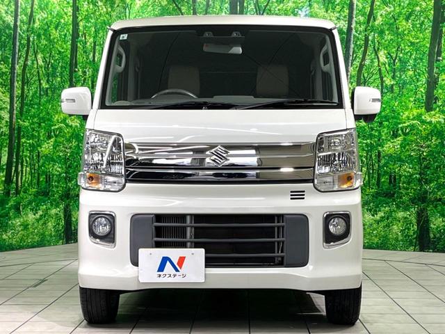 エブリイワゴン PZターボ サイドステップ ターボ 両側電動 衝突軽減 禁煙車 クリアランスソナー コーナーセンサー HIDヘッド 純正14インチアルミホイール オートエアコン スマートキー(15枚目)