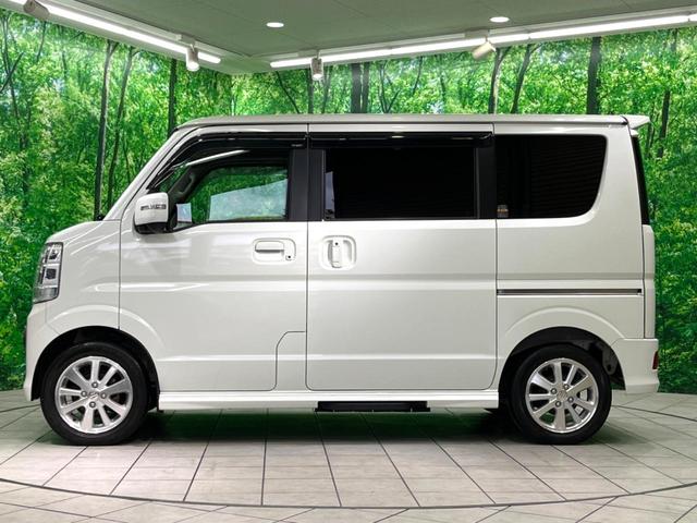 エブリイワゴン PZターボ サイドステップ ターボ 両側電動 衝突軽減 禁煙車 クリアランスソナー コーナーセンサー HIDヘッド 純正14インチアルミホイール オートエアコン スマートキー(23枚目)