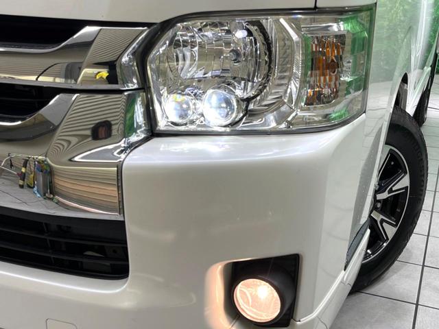 ハイエースワゴン ＧＬ　モデリスタエアロ　１０人　純正７インチナビ　後席モニター　　バックカメラ　電動スライド　ＥＴＣ　ＬＥＤヘッド　スマートキー　１５インチアルミホイール　オートエアコン（13枚目）
