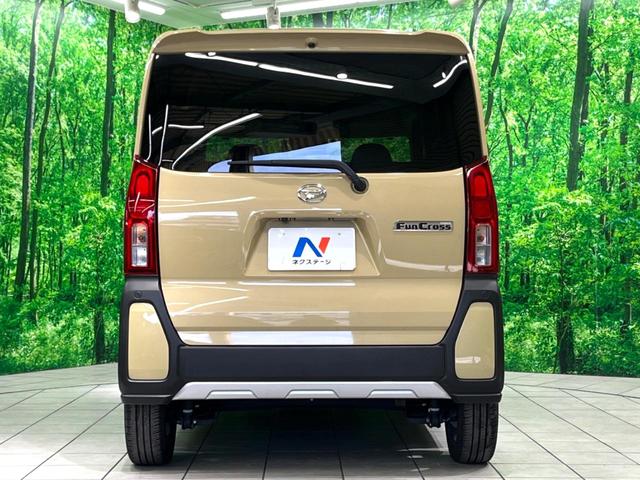 タント ファンクロスターボ　純正９インチＤＡ　バックカメラ　ターボ　ルーフレール　両側電動スライド　ドラレコ　ＥＴＣ　衝突軽減　クリアランスソナー　シートヒーター　ＬＥＤヘッド　スマートキー　電動格納ミラー（16枚目）