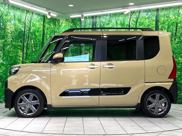 タント ファンクロスターボ　純正９インチＤＡ　バックカメラ　ターボ　ルーフレール　両側電動スライド　ドラレコ　ＥＴＣ　衝突軽減　クリアランスソナー　シートヒーター　ＬＥＤヘッド　スマートキー　電動格納ミラー（23枚目）