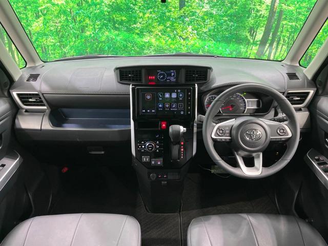 ルーミー カスタムＧ　両側電動ドア　全周囲カメラ　衝突被害軽減システム　レーダークルーズ　禁煙車　コーナーセンサー　スマートキー　ＬＥＤヘッド　ビルトインＥＴＣ　純正１４インチアルミ　車線逸脱警報　オートライト（2枚目）