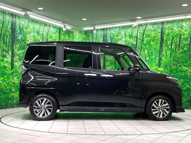 ルーミー カスタムＧ　両側電動ドア　全周囲カメラ　衝突被害軽減システム　レーダークルーズ　禁煙車　コーナーセンサー　スマートキー　ＬＥＤヘッド　ビルトインＥＴＣ　純正１４インチアルミ　車線逸脱警報　オートライト（22枚目）