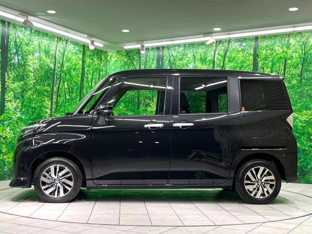 ルーミー カスタムＧ　両側電動ドア　全周囲カメラ　衝突被害軽減システム　レーダークルーズ　禁煙車　コーナーセンサー　スマートキー　ＬＥＤヘッド　ビルトインＥＴＣ　純正１４インチアルミ　車線逸脱警報　オートライト（23枚目）