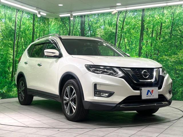 エクストレイル ２０Ｘ　後期　ナビ　バックカメラ　衝突軽減　電動リアゲート　ハーフレザーシート　ドラレコ　コーナーセンサー　スマートキー　ＬＥＤヘッド　純正１８インチアルミ　オートハイビーム（50枚目）