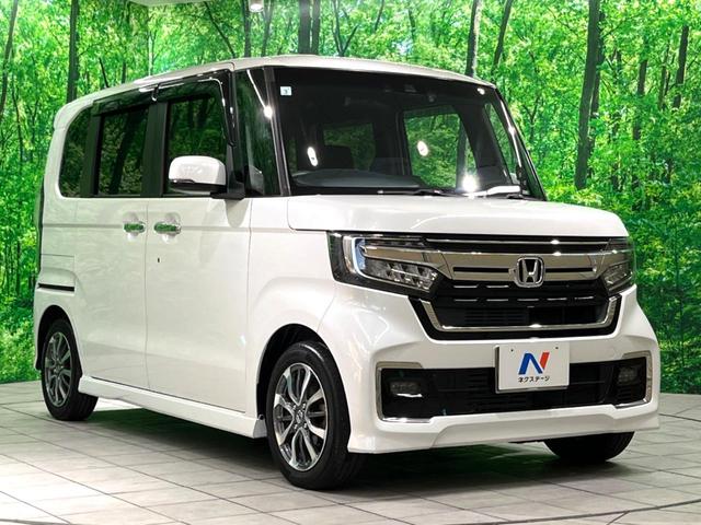 Ｎ－ＢＯＸカスタム Ｌ　純正８インチナビ　バックカメラ　両側電動スライド　衝突軽減　レーダークルーズ　ドラレコ　フルセグ　ＥＴＣ　シートヒーター　コーナーセンサー　ＬＥＤヘッド　スマートキー　電動格納ミラー（17枚目）