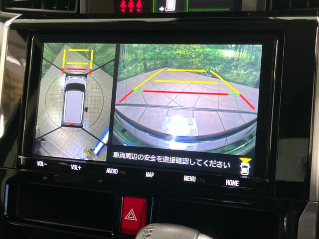 ルーミー カスタムＧ　ＧＲエアロ　純正９インチナビ　後席モニター　全周囲カメラ　両側電動スライド　衝突軽減　ＥＴＣ　ドラレコ　コーナーセンサー　ＬＥＤヘッド　電子パーキング　シートヒーター　スマートキー（6枚目）