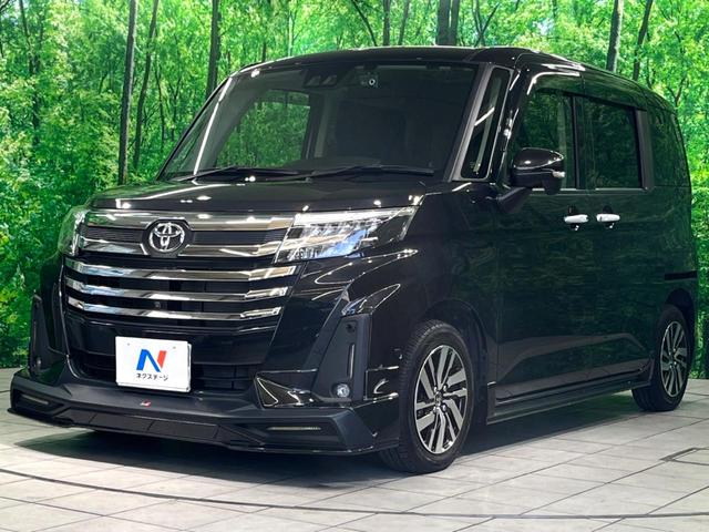 ルーミー カスタムＧ　ＧＲエアロ　純正９インチナビ　後席モニター　全周囲カメラ　両側電動スライド　衝突軽減　ＥＴＣ　ドラレコ　コーナーセンサー　ＬＥＤヘッド　電子パーキング　シートヒーター　スマートキー（22枚目）