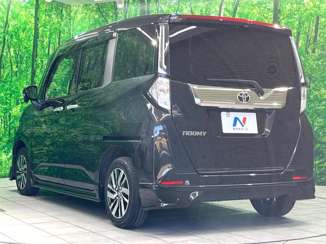 ルーミー カスタムＧ　ＧＲエアロ　純正９インチナビ　後席モニター　全周囲カメラ　両側電動スライド　衝突軽減　ＥＴＣ　ドラレコ　コーナーセンサー　ＬＥＤヘッド　電子パーキング　シートヒーター　スマートキー（23枚目）