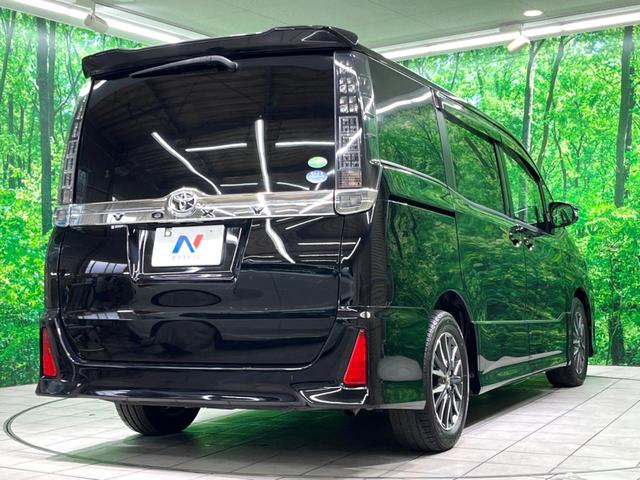 ヴォクシー ZS 純正9インチナビ 後席モニター 両側電動 バックカメラ フルセグ LEDヘッド Bluetooth ETC オートエアコン スマートキー 電動格納ミラー(18枚目)