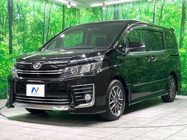 ヴォクシー ZS 純正9インチナビ 後席モニター 両側電動 バックカメラ フルセグ LEDヘッド Bluetooth ETC オートエアコン スマートキー 電動格納ミラー(24枚目)