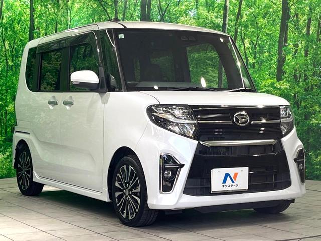 タント カスタムＲＳ　純正ナビ　バックカメラ　両側電動スライド　ターボ　ＥＴＣ　衝突軽減　コーナーセンサー　シートヒーター　ハーフレザーシート　フルセグ　Ｂｌｕｅｔｏｏｔｈ　ＬＥＤヘッド　スマートキー　電動格納ミラー（17枚目）