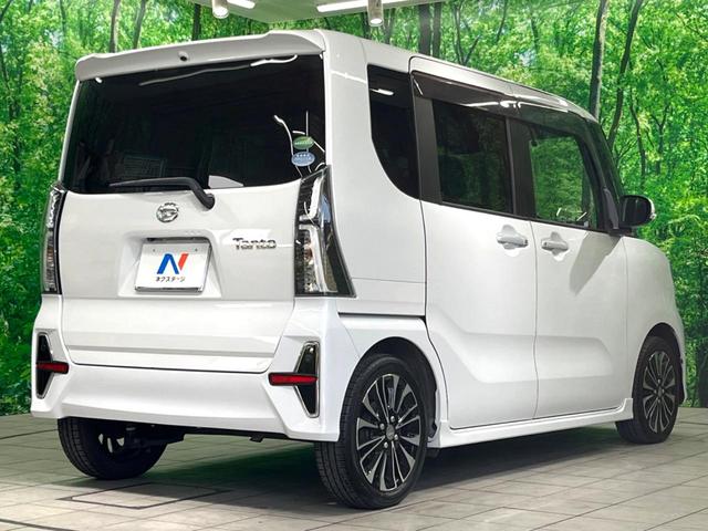タント カスタムＲＳ　純正ナビ　バックカメラ　両側電動スライド　ターボ　ＥＴＣ　衝突軽減　コーナーセンサー　シートヒーター　ハーフレザーシート　フルセグ　Ｂｌｕｅｔｏｏｔｈ　ＬＥＤヘッド　スマートキー　電動格納ミラー（18枚目）
