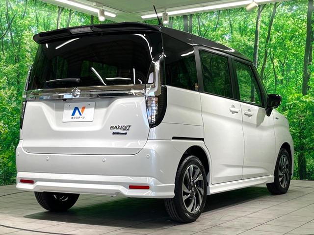 ソリオバンディット ハイブリッドＭＶ　登録済未使用車　両側電動ドア　全周囲カメラ　衝突被害軽減システム　レーダークルーズ　コーナーセンサー　スマートキー　ＬＥＤヘッド　純正１５インチアルミ（18枚目）