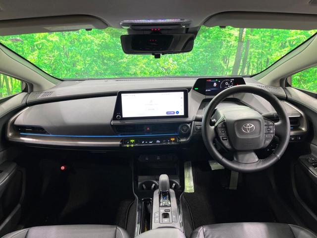 プリウス Ｚ　モデリスタエアロ　シグネチャーイルミ　１９インチモデリスタアルミホイール　純正１２インチナビ　全周囲カメラ　ＡＣ１００Ｖ　衝突軽減　レーダークルーズ　レザー調シート　　パワーシート　パワーバックドア（2枚目）