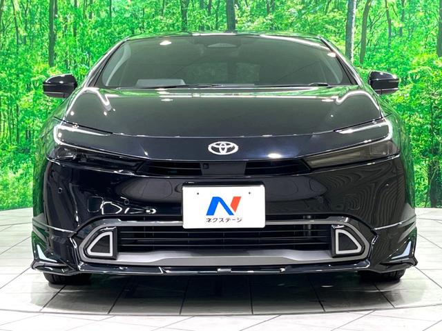 プリウス Ｚ　モデリスタエアロ　シグネチャーイルミ　１９インチモデリスタアルミホイール　純正１２インチナビ　全周囲カメラ　ＡＣ１００Ｖ　衝突軽減　レーダークルーズ　レザー調シート　　パワーシート　パワーバックドア（15枚目）