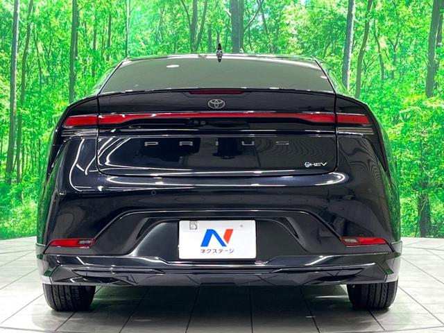 プリウス Ｚ　モデリスタエアロ　シグネチャーイルミ　１９インチモデリスタアルミホイール　純正１２インチナビ　全周囲カメラ　ＡＣ１００Ｖ　衝突軽減　レーダークルーズ　レザー調シート　　パワーシート　パワーバックドア（16枚目）