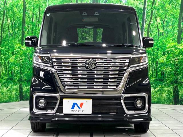スペーシアカスタム ハイブリッドＸＳターボ　ＳＤナビ　ターボ　両側電動ドア　衝突軽減　レーダークルーズ　ハーフレザーシート　シートヒーター　コーナーセンサー　スマートキー　ＬＥＤヘッド　純正１５インチアルミ　Ｂｌｕｅｔｏｏｔｈ接続（15枚目）