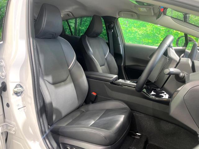 プリウス Ｚ　禁煙車　メーカー１２型ナビ　モデリスタエアロ　全周囲カメラ　衝突軽減装置　パワーバックドア　パワーシート　ハーフレザーシート　シートベンチレーション　ドラレコ　ＥＴＣ　コーナーセンサー　ＬＥＤヘッド（8枚目）