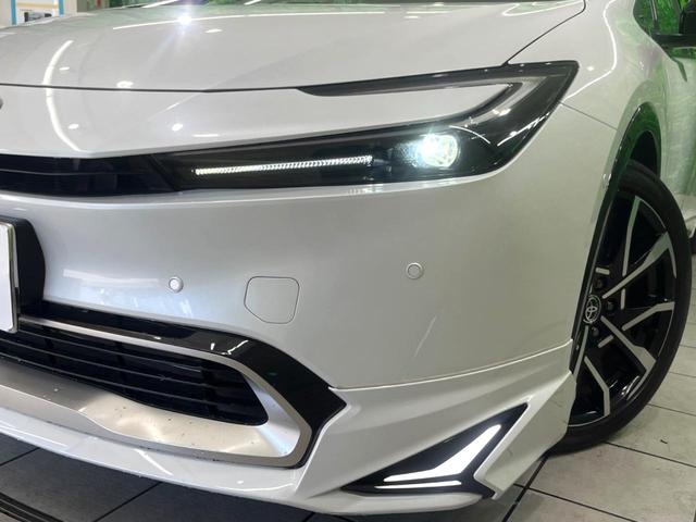 プリウス Ｚ　禁煙車　メーカー１２型ナビ　モデリスタエアロ　全周囲カメラ　衝突軽減装置　パワーバックドア　パワーシート　ハーフレザーシート　シートベンチレーション　ドラレコ　ＥＴＣ　コーナーセンサー　ＬＥＤヘッド（12枚目）