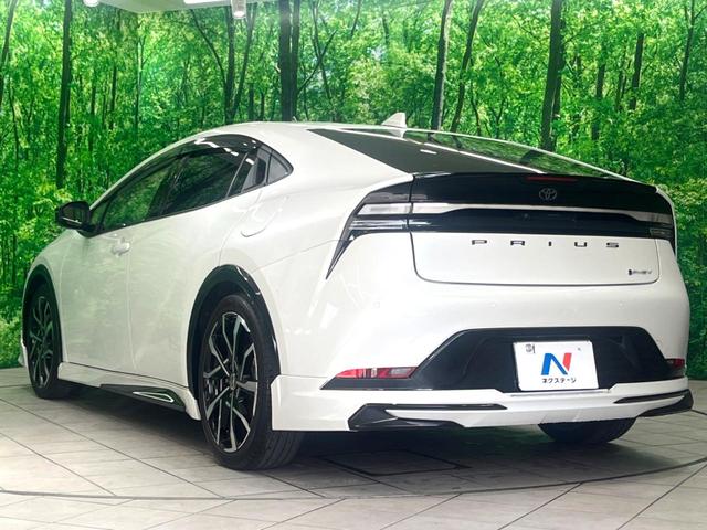 プリウス Ｚ　禁煙車　メーカー１２型ナビ　モデリスタエアロ　全周囲カメラ　衝突軽減装置　パワーバックドア　パワーシート　ハーフレザーシート　シートベンチレーション　ドラレコ　ＥＴＣ　コーナーセンサー　ＬＥＤヘッド（56枚目）