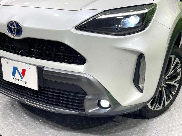 ヤリスクロス ハイブリッドZ アドベンチャー 純正8型ナビ 全周囲カメラ 禁煙車 セーフティセンス レーダークルーズ ブラインドスポットモニター ハーフレザーシート パワーシート シート/ハンドルヒーター LEDヘッド/フォグ ドラレコ ETC(14枚目)