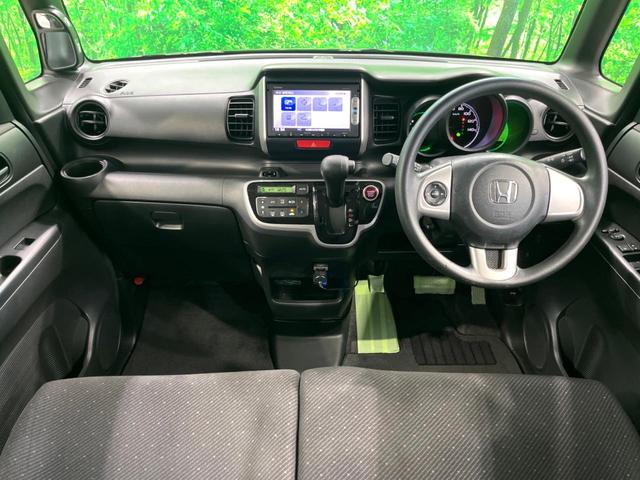 N-BOX G・Lパッケージ 禁煙車 純正ナビ 電動スライドドア バックカメラ ドラレコ ETC Bluetooth接続 スマートキー 純正14インチアルミホイール オートエアコン CD/DVD再生(2枚目)