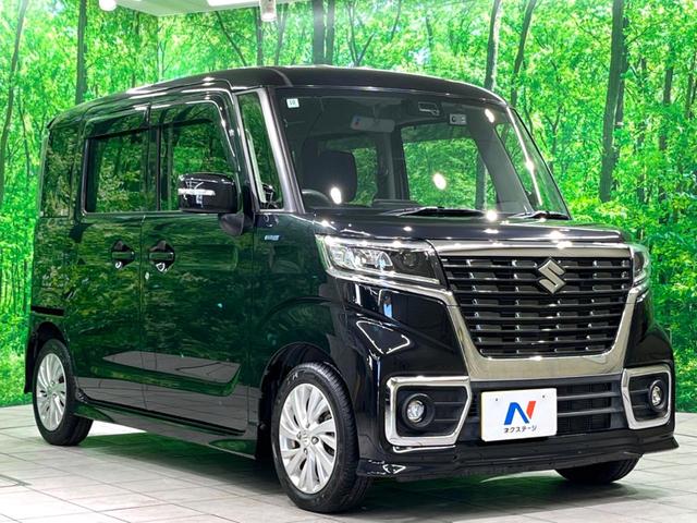 スペーシアカスタム ハイブリッドＧＳ　電動スライドドア　ＳＤナビ　バックカメラ　衝突被害軽減システム　禁煙車　シートヒーター　ドラレコ　コーナーセンサー　スマートキー　ＬＥＤヘッド　純正１４インチアルミ　オートライト　オートエアコン（17枚目）