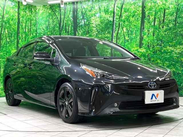 プリウス Ｓツーリングセレクション・ブラックエディション　８インチＤＡ　全周囲カメラ　衝突被害軽減システム　レーダークルーズ　禁煙車　ドラレコ　コーナーセンサー　スマートキー　ＬＥＤヘッド　ビルトインＥＴＣ　純正１７インチアルミ　オートハイビーム（17枚目）