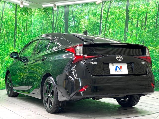 プリウス Ｓツーリングセレクション・ブラックエディション　８インチＤＡ　全周囲カメラ　衝突被害軽減システム　レーダークルーズ　禁煙車　ドラレコ　コーナーセンサー　スマートキー　ＬＥＤヘッド　ビルトインＥＴＣ　純正１７インチアルミ　オートハイビーム（25枚目）