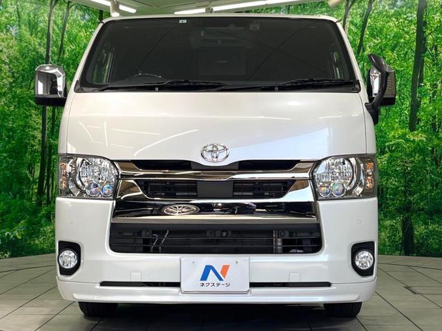 ハイエースバン スーパーＧＬ　ダークプライムＩＩ　両側電動ドア　純正ＳＤナビ　後席モニター　全周囲カメラ　衝突被害軽減システム　禁煙車　ハーフレザーシート　コーナーセンサー　スマートキー　ＬＥＤヘッド　ＥＴＣ２．０　クルコン　純正１５インチアルミ（16枚目）