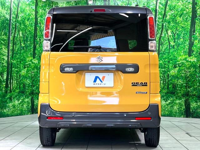 スペーシアギア ハイブリッドＸＺ　両側電動ドア　衝突被害軽減システム　禁煙車　コーナーセンサー　スマートキー　ＬＥＤヘッド　ＥＴＣ　純正１４インチアルミ　オートハイビーム　オートライト　オートエアコン　Ｂｌｕｅｔｏｏｔｈ　ＣＤ（16枚目）