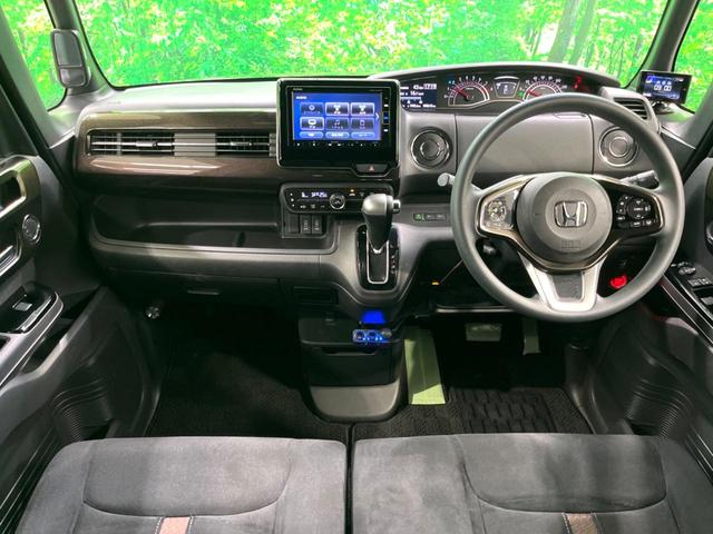 N-BOXカスタム G・Lホンダセンシング 電動スライドドア 純正SDナビ バックカメラ 衝突被害軽減システム レーダークルーズ 禁煙車 コーナーセンサー スマートキー LEDヘッド ビルトインETC 純正15インチアルミ オートハイビーム(2枚目)