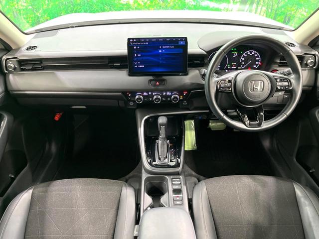 ヴェゼル e:HEV Z 10インチフローティングナビ バックカメラ 寒冷地仕様 衝突軽減 電動リアゲート ハーフレザーシート ドラレコ コーナーセンサー スマートキー LEDヘッド ETC 純正16インチアルミ(2枚目)