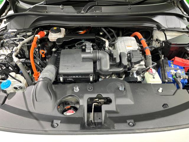 ヴェゼル e:HEV Z 10インチフローティングナビ バックカメラ 寒冷地仕様 衝突軽減 電動リアゲート ハーフレザーシート ドラレコ コーナーセンサー スマートキー LEDヘッド ETC 純正16インチアルミ(18枚目)