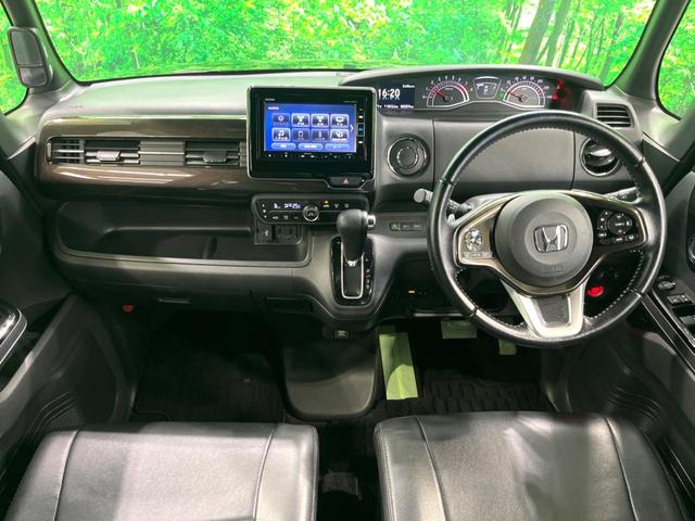 Ｎ－ＢＯＸカスタム Ｇ・ＥＸターボホンダセンシング　禁煙車　純正ナビ　両側電動スライドドア　バックカメラ　衝突軽減装置　アダプティブクルーズ　ドラレコ　ＥＴＣ　コーナーセンサー　ＬＥＤヘッド　純正１５インチＡＷ　車線逸脱警報　オートライト／エアコン（2枚目）