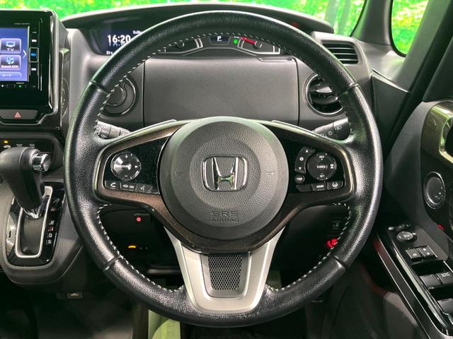 Ｎ－ＢＯＸカスタム Ｇ・ＥＸターボホンダセンシング　禁煙車　純正ナビ　両側電動スライドドア　バックカメラ　衝突軽減装置　アダプティブクルーズ　ドラレコ　ＥＴＣ　コーナーセンサー　ＬＥＤヘッド　純正１５インチＡＷ　車線逸脱警報　オートライト／エアコン（12枚目）