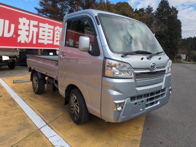 ハイゼットトラック エクストラＳＡＩＩＩｔ　４ＷＤ　ＡＴ　衝突被害軽減システム　アルミホイール　ＥＳＣ　エアコン　パワーウィンドウ　運転席エアバッグ（3枚目）