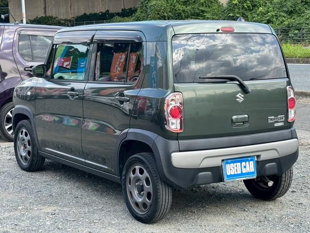 ハスラー Ｇ　衝突被害軽減ブレーキ　社外メモリーナビ　ＴＶ　ＤＶＤ再生　ＥＴＣ　ドラレコ　シートヒーター　ベンチシート　アイドリングストップ　スマートキー　プッシュスタート　ドアバイザー　横滑り防止機能　禁煙車（10枚目）