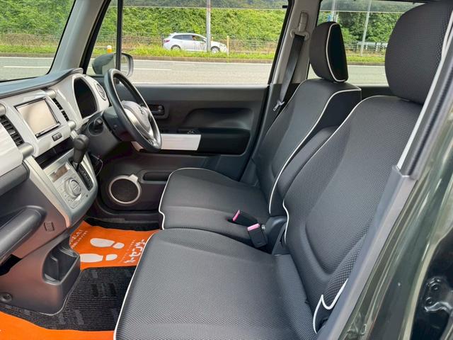 ハスラー Ｇ　衝突被害軽減ブレーキ　社外メモリーナビ　ＴＶ　ＤＶＤ再生　ＥＴＣ　ドラレコ　シートヒーター　ベンチシート　アイドリングストップ　スマートキー　プッシュスタート　ドアバイザー　横滑り防止機能　禁煙車（15枚目）