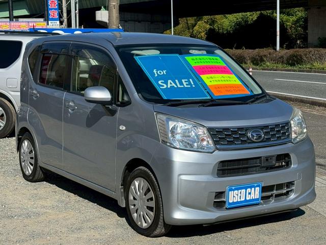 ムーヴ フロントシートリフトＬ　ＳＡ　ワンオーナー　福祉車両　助手席サイドリフトアップシート　衝突被害軽減ブレーキ　スマートアシスト　アイドリングストップ　ＣＤ再生　外部入力　横滑り防止機能　キーレスエントリー　電格ミラー　禁煙車　記録簿（7枚目）