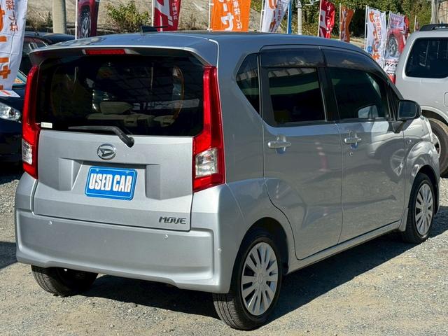 ムーヴ フロントシートリフトＬ　ＳＡ　ワンオーナー　福祉車両　助手席サイドリフトアップシート　衝突被害軽減ブレーキ　スマートアシスト　アイドリングストップ　ＣＤ再生　外部入力　横滑り防止機能　キーレスエントリー　電格ミラー　禁煙車　記録簿（9枚目）