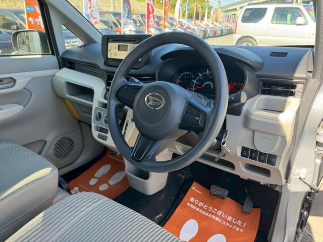 ムーヴ フロントシートリフトＬ　ＳＡ　ワンオーナー　福祉車両　助手席サイドリフトアップシート　衝突被害軽減ブレーキ　スマートアシスト　アイドリングストップ　ＣＤ再生　外部入力　横滑り防止機能　キーレスエントリー　電格ミラー　禁煙車　記録簿（13枚目）