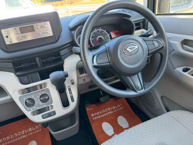 ムーヴ フロントシートリフトＬ　ＳＡ　ワンオーナー　福祉車両　助手席サイドリフトアップシート　衝突被害軽減ブレーキ　スマートアシスト　アイドリングストップ　ＣＤ再生　外部入力　横滑り防止機能　キーレスエントリー　電格ミラー　禁煙車　記録簿（21枚目）